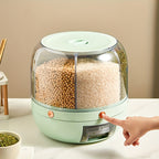 Dispenser Giratório para Armazenamento de Grãos