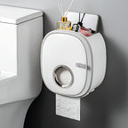Porta-Papel Higiênico Impermeável de Parede